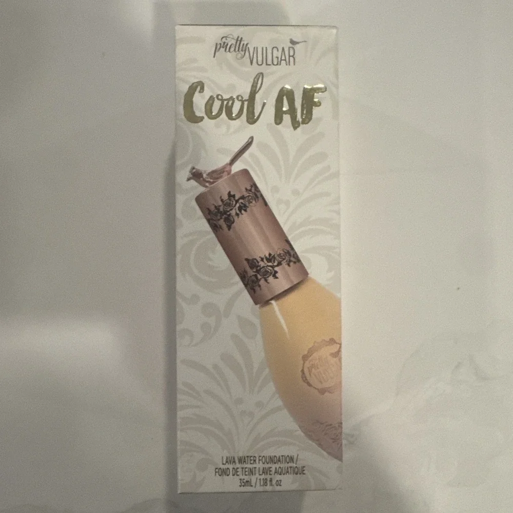 Pretty Vulgar Cool AF Foundation 1.18 Oz. 72 Shameless Skin  01B5 NIB